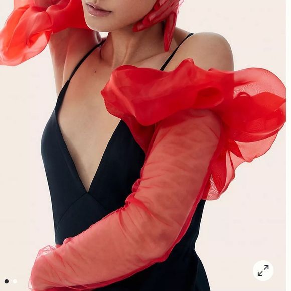 Anthropologie Accessories - Anthropologie High Heel Jungle Drama Sleeve Glove